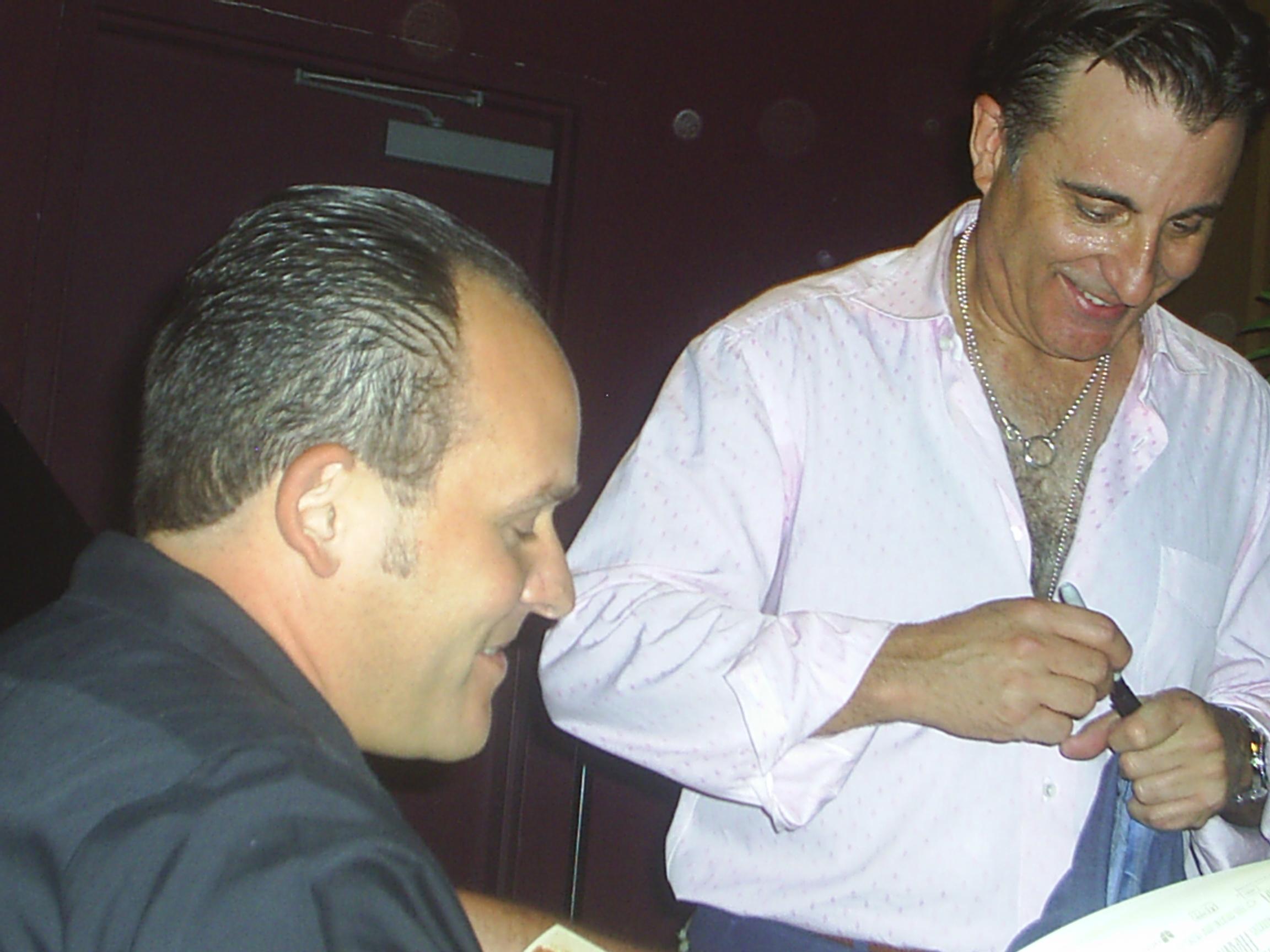Andy Garcia & Mario Garcia, Catalina Bar & Grill. Hollywood CA