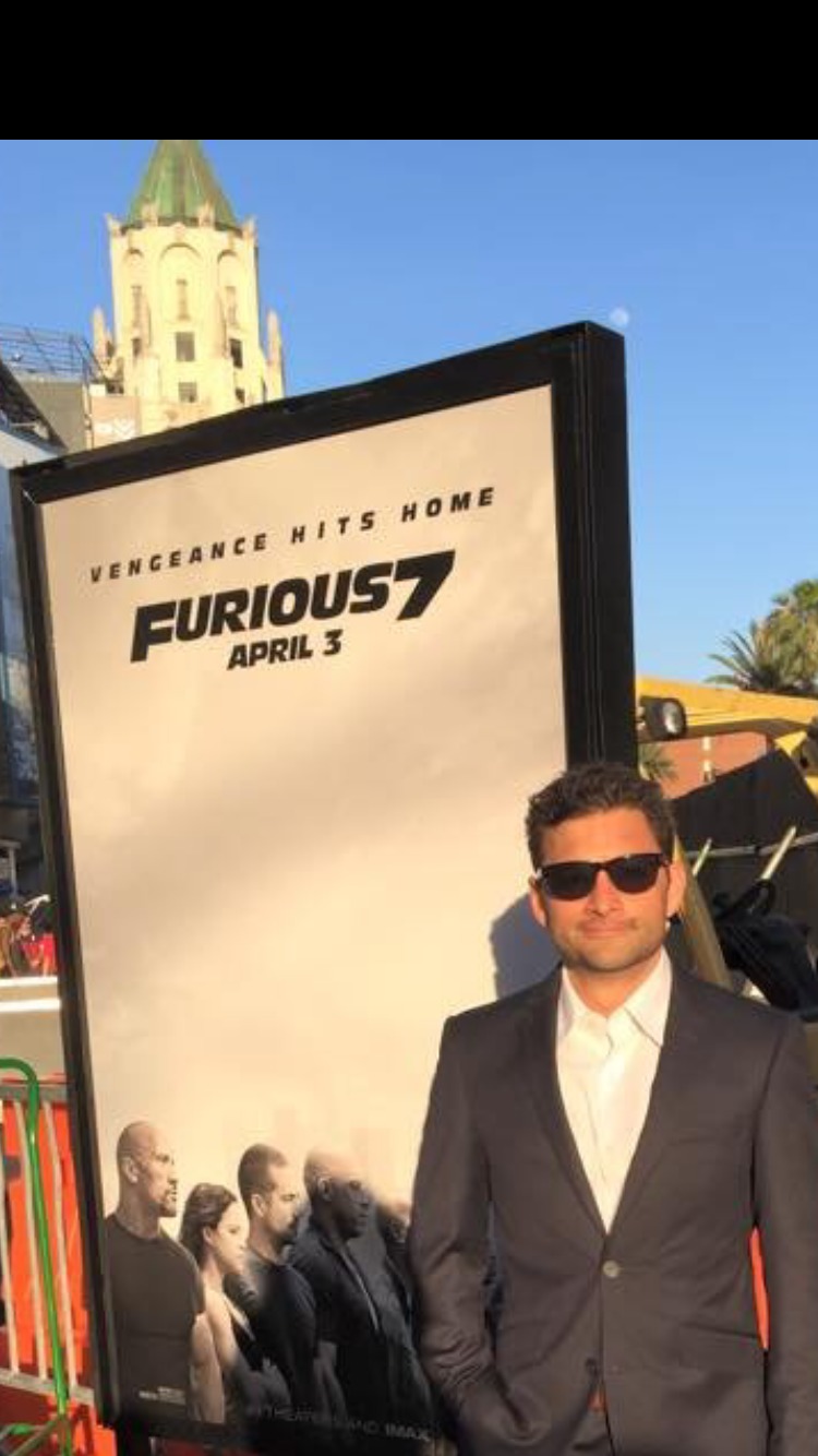 J.J. Phillips at the Furious 7 Premiere