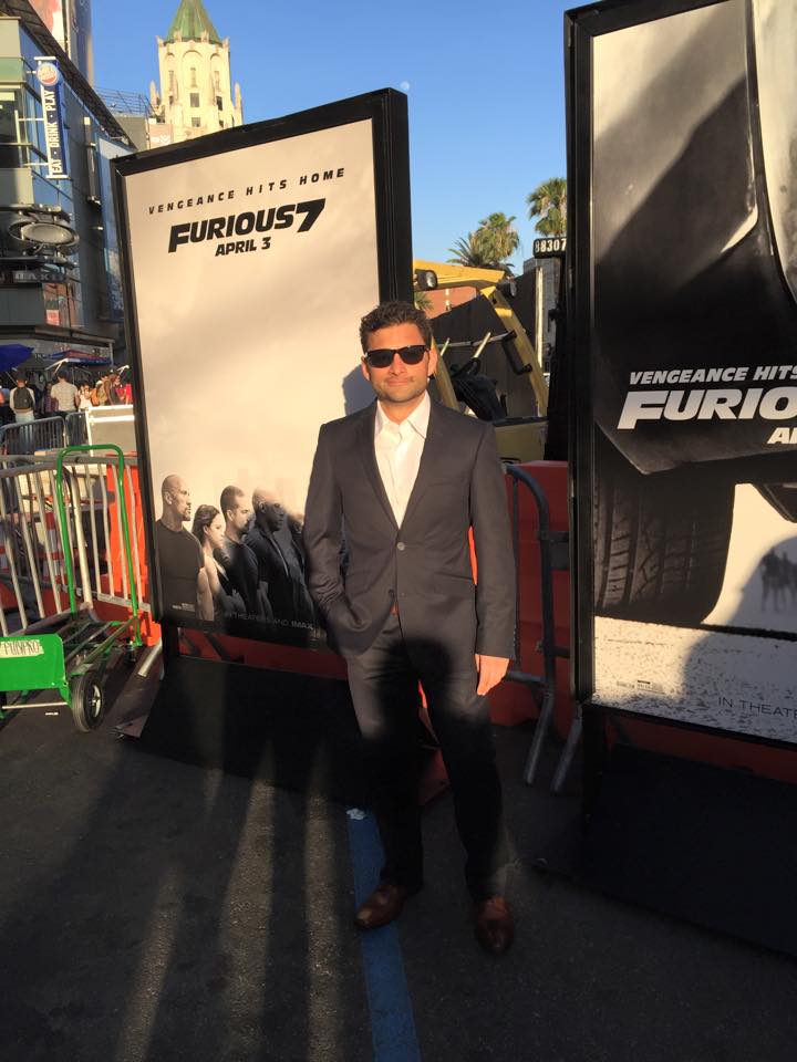 J.J. Phillips at the Furious 7 Premiere