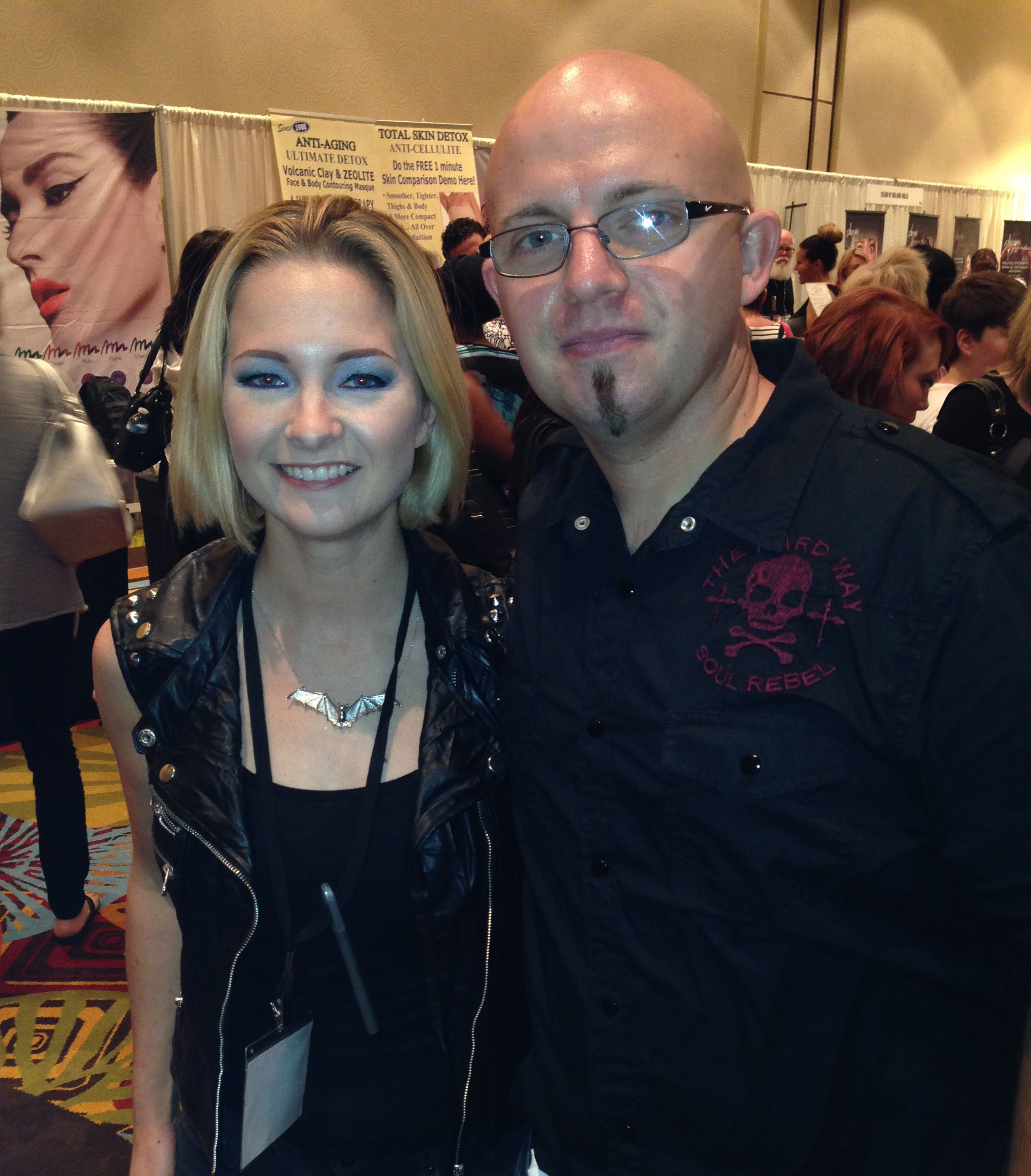Laura Tyler from Syfy's Face Off at the Orlando Makeup Convention