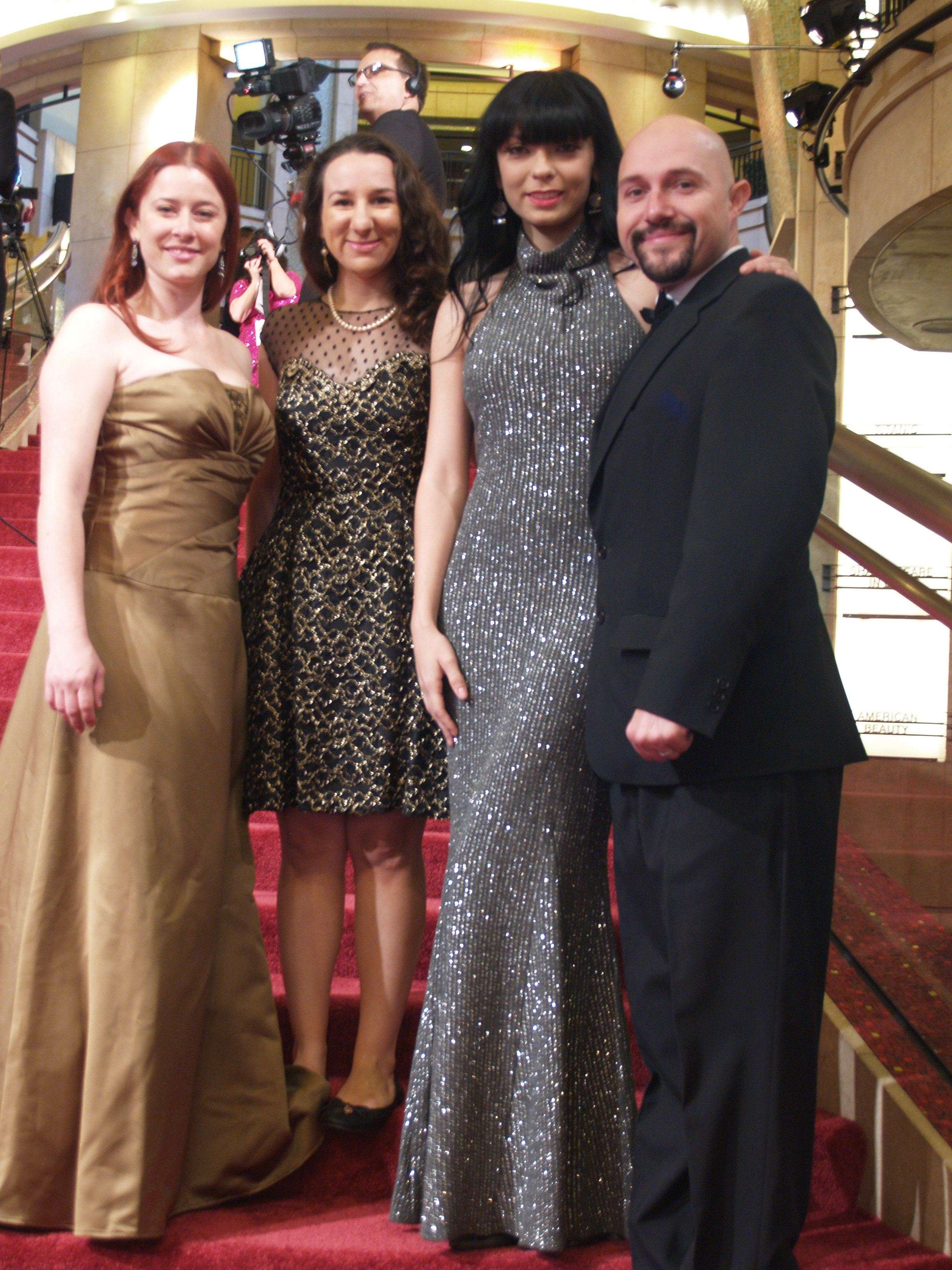 Tellier Killaby, Christin Jezak, Elle Viane Sonnet, and Adam Sonnet at event of The 86th Annual Academy Awards (2014)