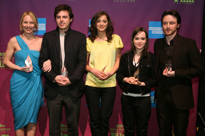 Casey Affleck, Marion Cotillard, James McAvoy, Ellen Page and Amy Ryan