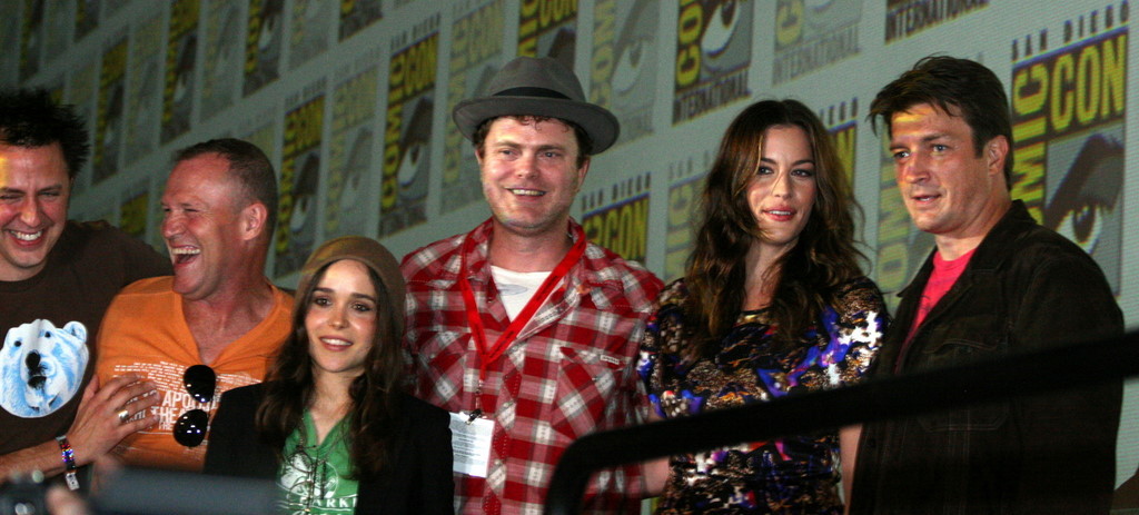 Liv Tyler, Nathan Fillion, James Gunn, Ellen Page, Michael Rooker and Rainn Wilson