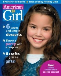 American Girl Magazine Cover Nov/Dec 2009