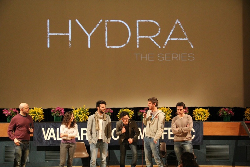 Simone Emiliani, Chiara Cappelli, Rossano Dalla Barba, Pierfrancesco Bigazzi, Marco Sani and Roberto D'Adorante at Valdarno Cinema Fedic 2012