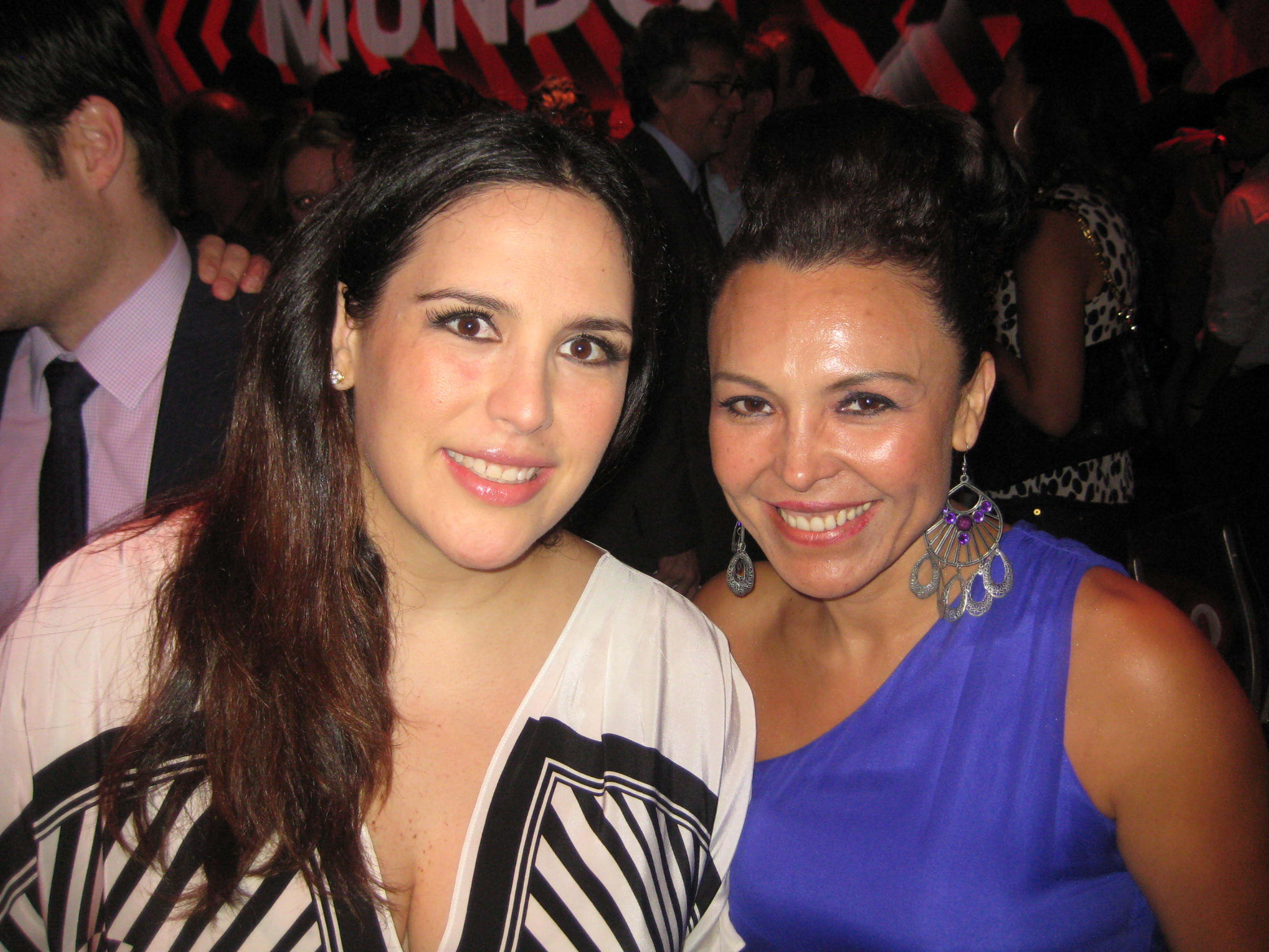 Sandra Santiago With Angelica Vale at Mundo Fox Launch red carpet in Los Angeles California http://www.sandrasantiago.com http://www.sandrasantiago.com https://www.facebook.com/SandraSantiago.page?ref=hl https://twitter.com/SandraSantiago_