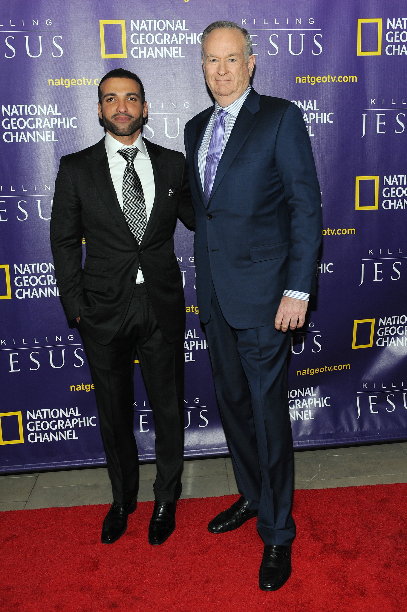 Bill O'Reilly and Haaz Sleiman at event of Killing Jesus (2015)