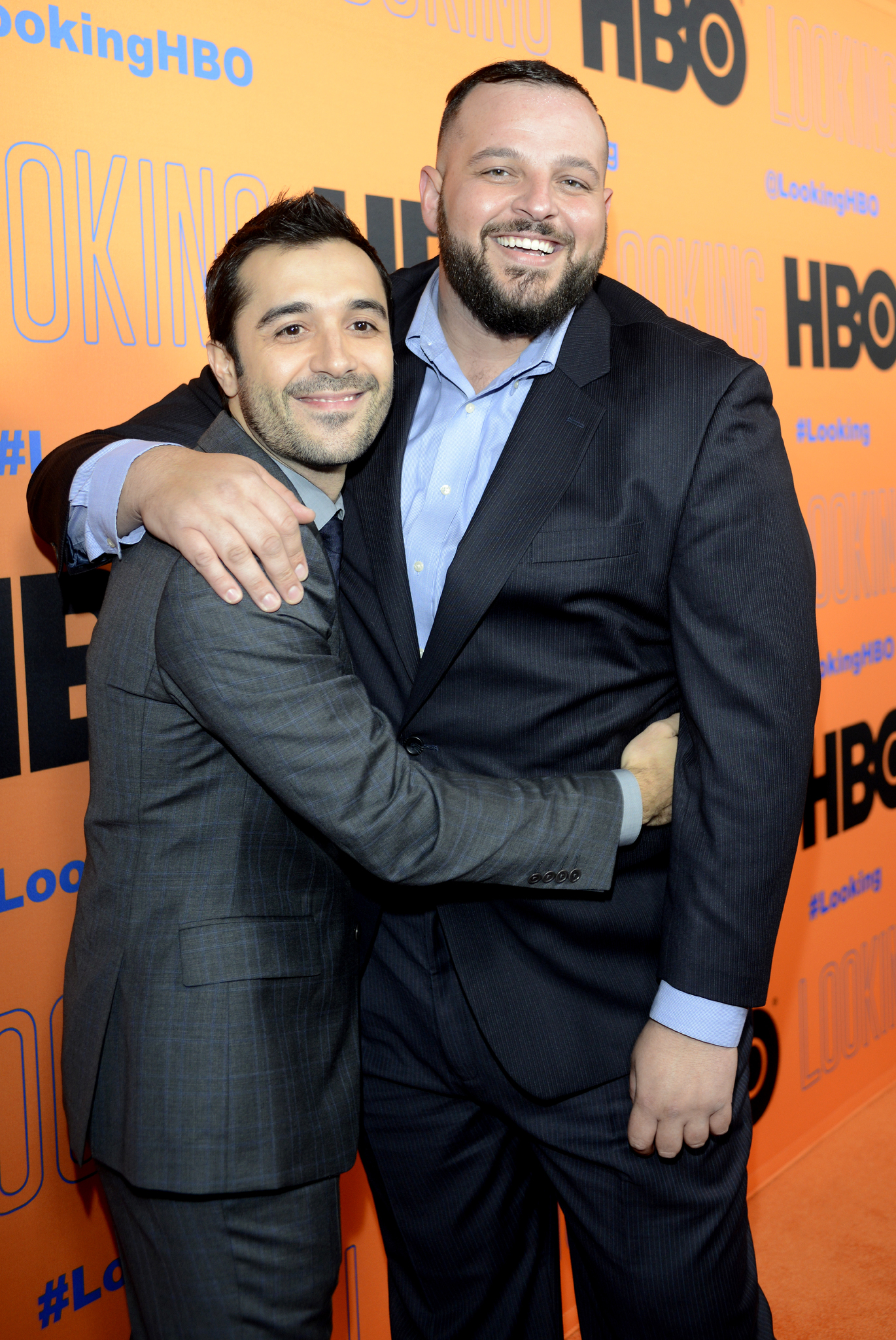 Daniel Franzese and Frankie J. Alvarez at event of Looking (2014)