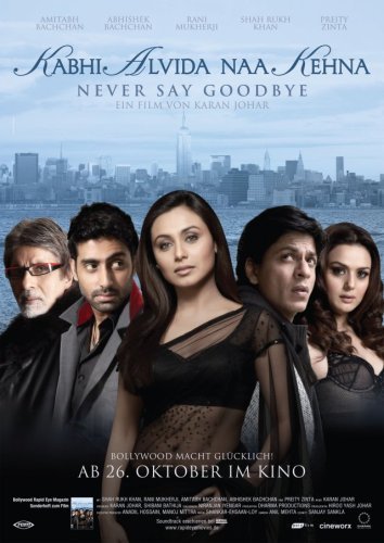 Amitabh Bachchan, Preity Zinta, Abhishek Bachchan, Shah Rukh Khan and Rani Mukerji in Kabhi Alvida Naa Kehna (2006)