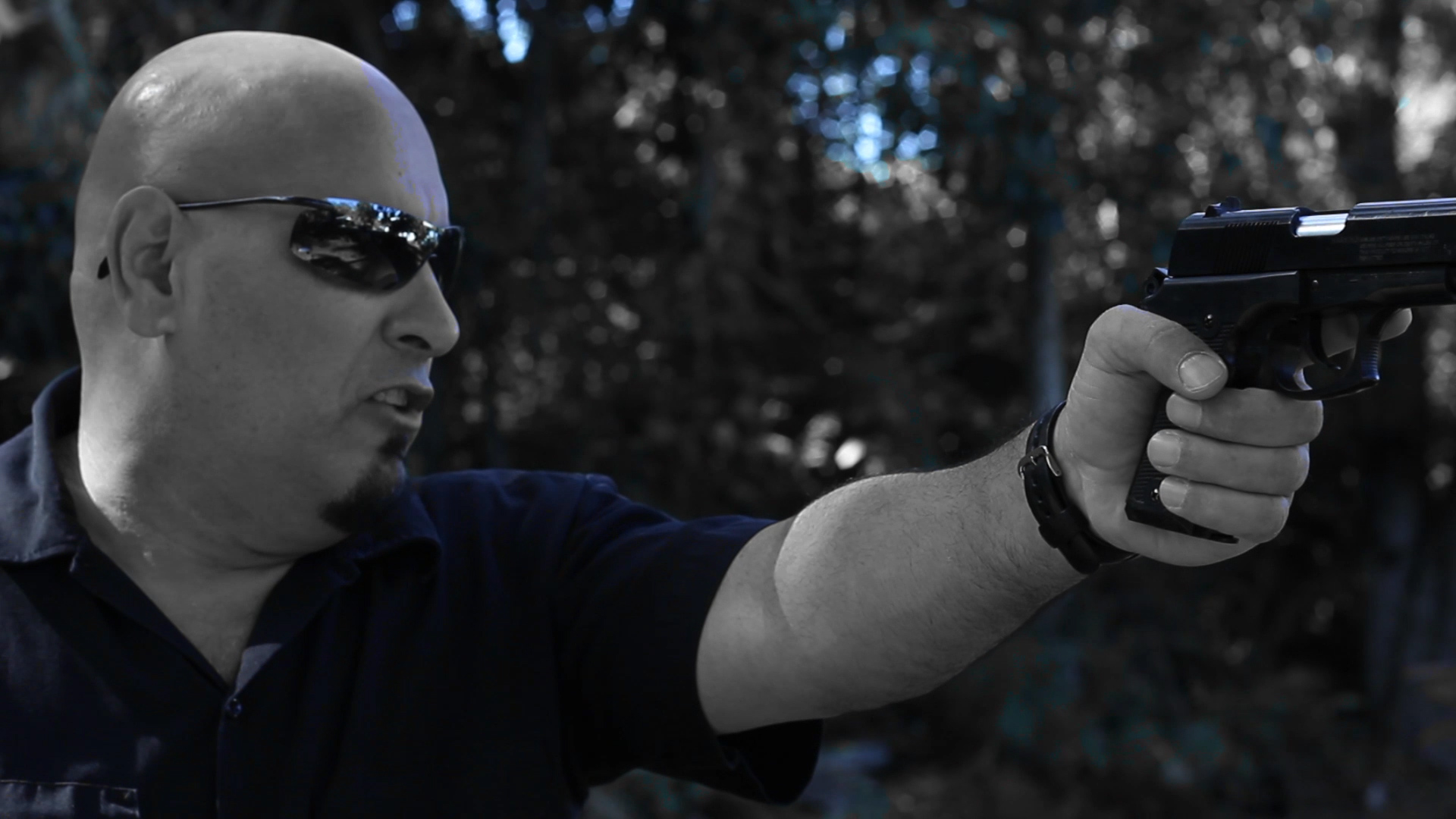 Richard Gonzalez as Bullitt in the GIFilms production of PROJECT Z