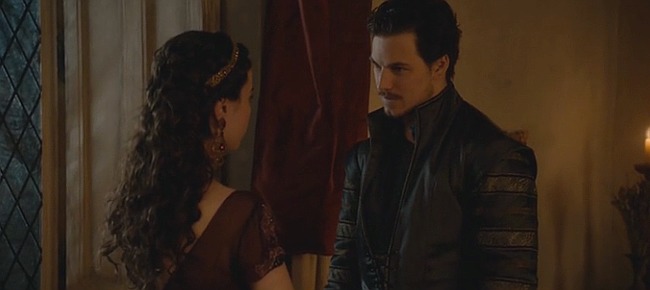 Giacomo Gianniotti and Anna Popplewell in REIGN