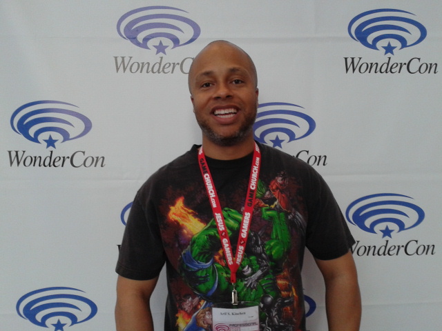 Arif S. Kinchen attends WonderCon 2013