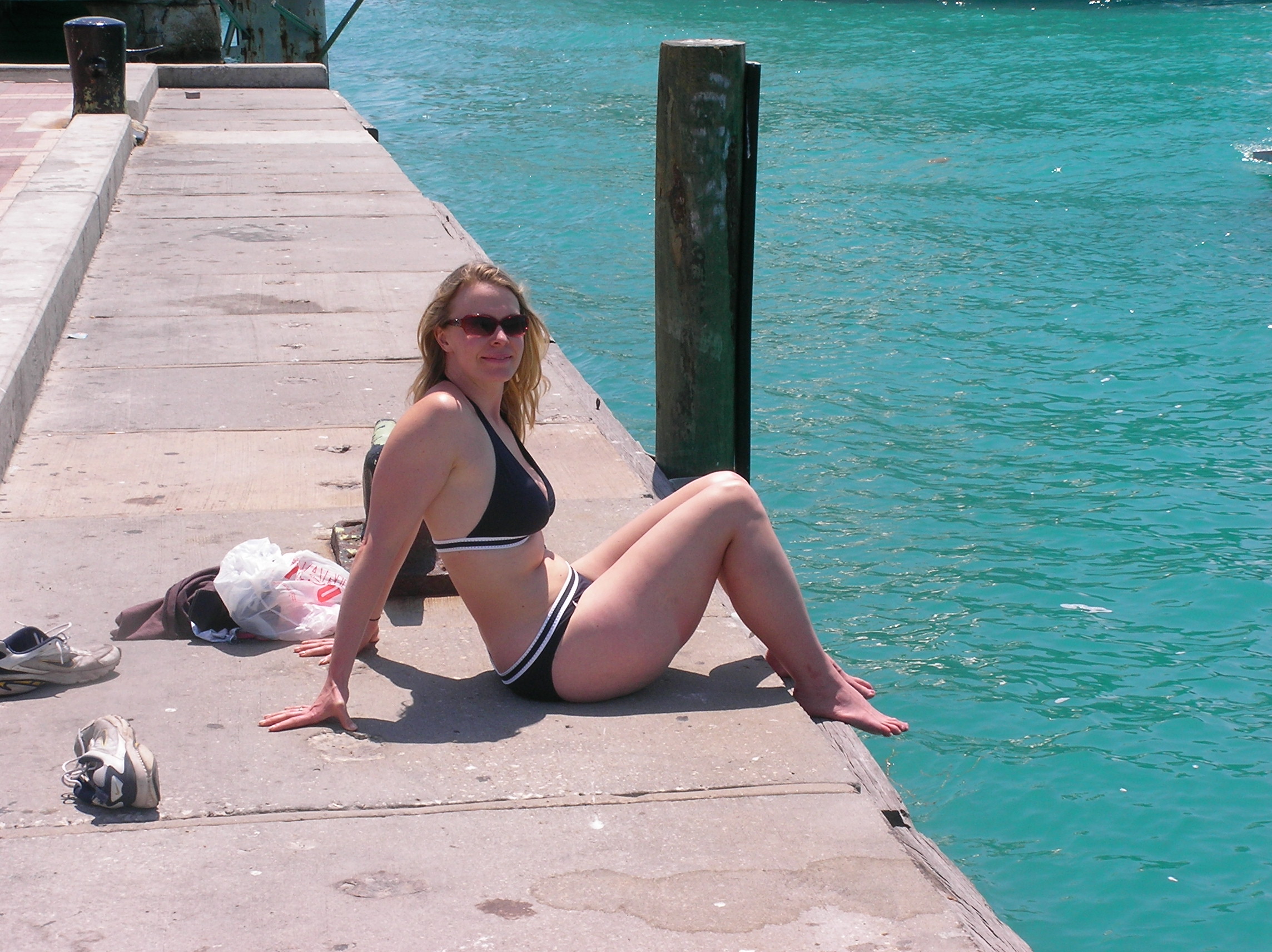 Kellie enjoying the Florida Keys