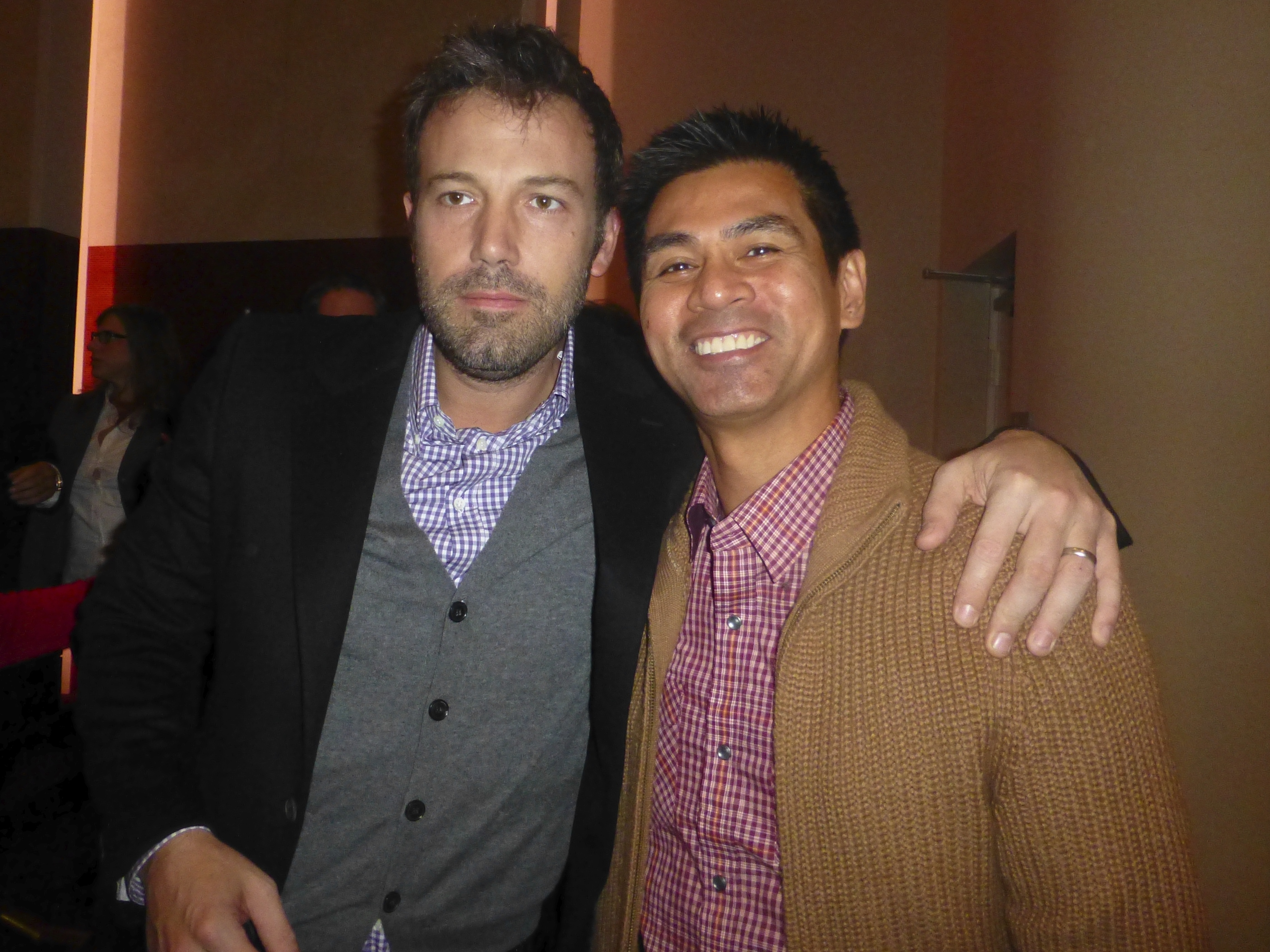 Ben Affleck after screening of his film Argo which won Oscar for Best Picture