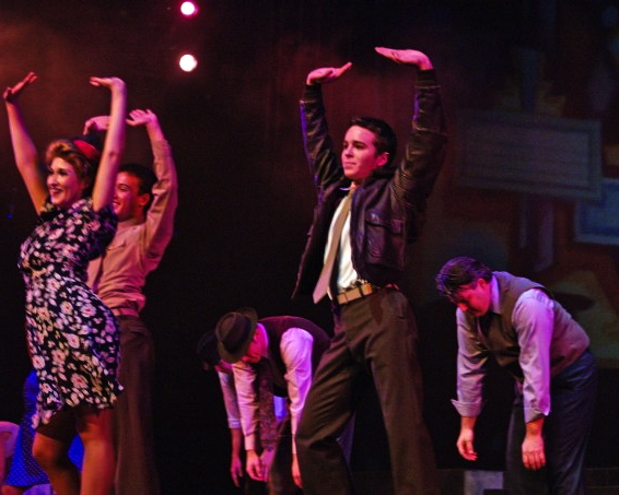 Austin Michael in the musical 