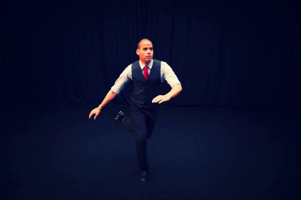 Teddy Alexis Rodriguez at a Dance photoshoot promoting tap dance. 2013.
