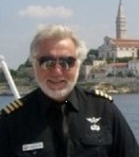 Jack Kingston, Commercial Pilot, visiting military airbase - Pula, Croatia