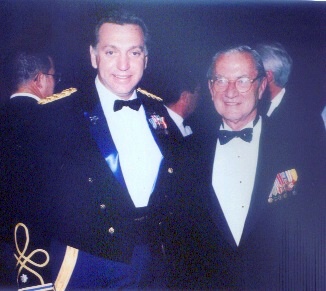 Colonel Jack Kingston with William Colby, ESQ. Former Director, CIA Bolling AFB, 1992