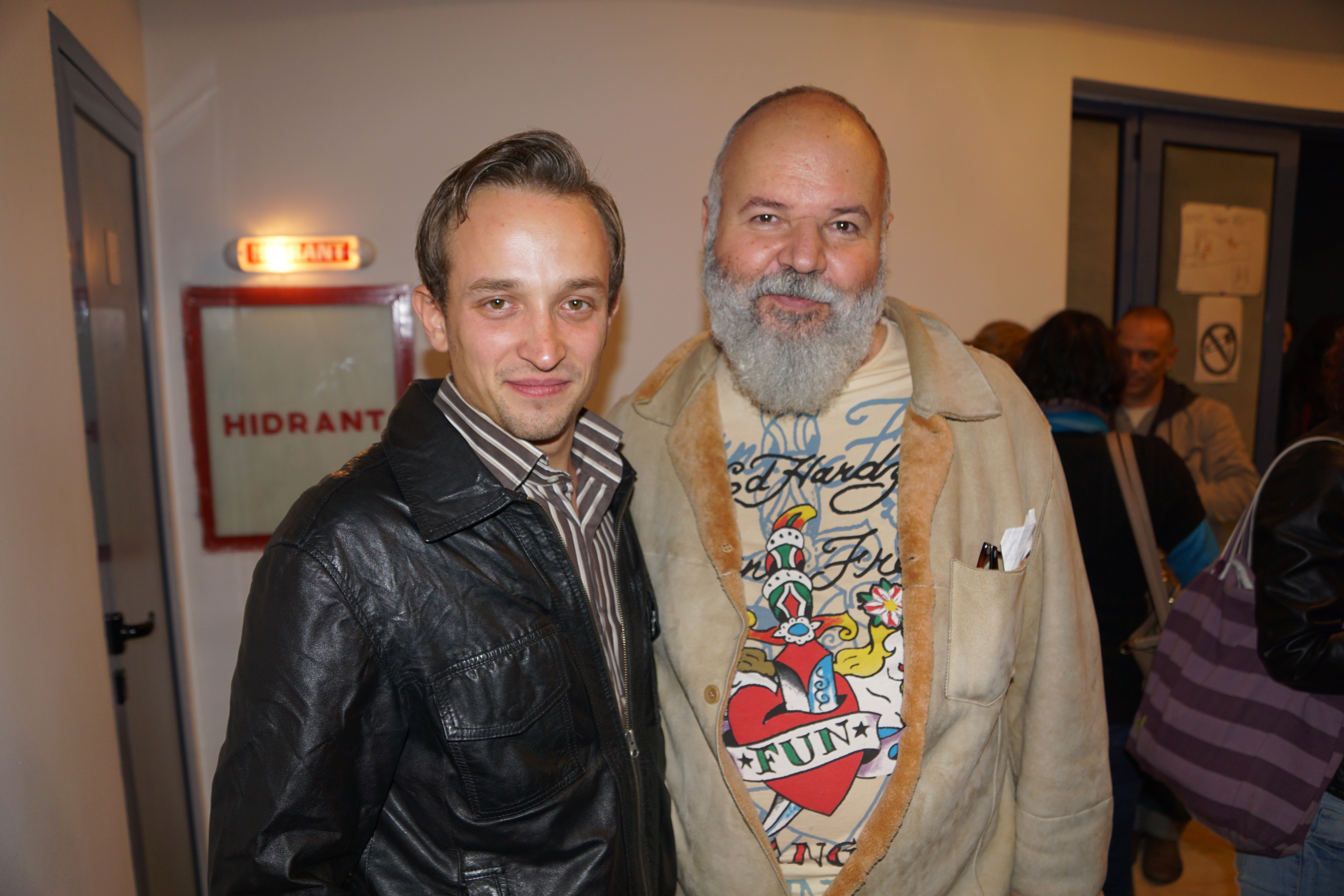 Daniel Hepp and Adrian Loghin Premiere of VINERI SEARA