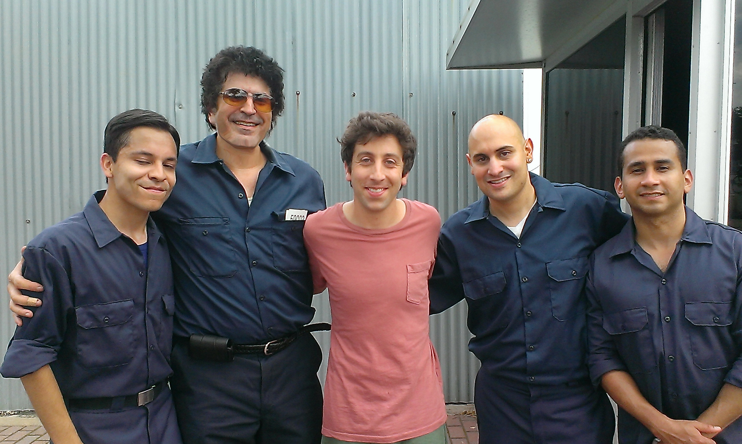 Here I am with Simon Helberg of the 