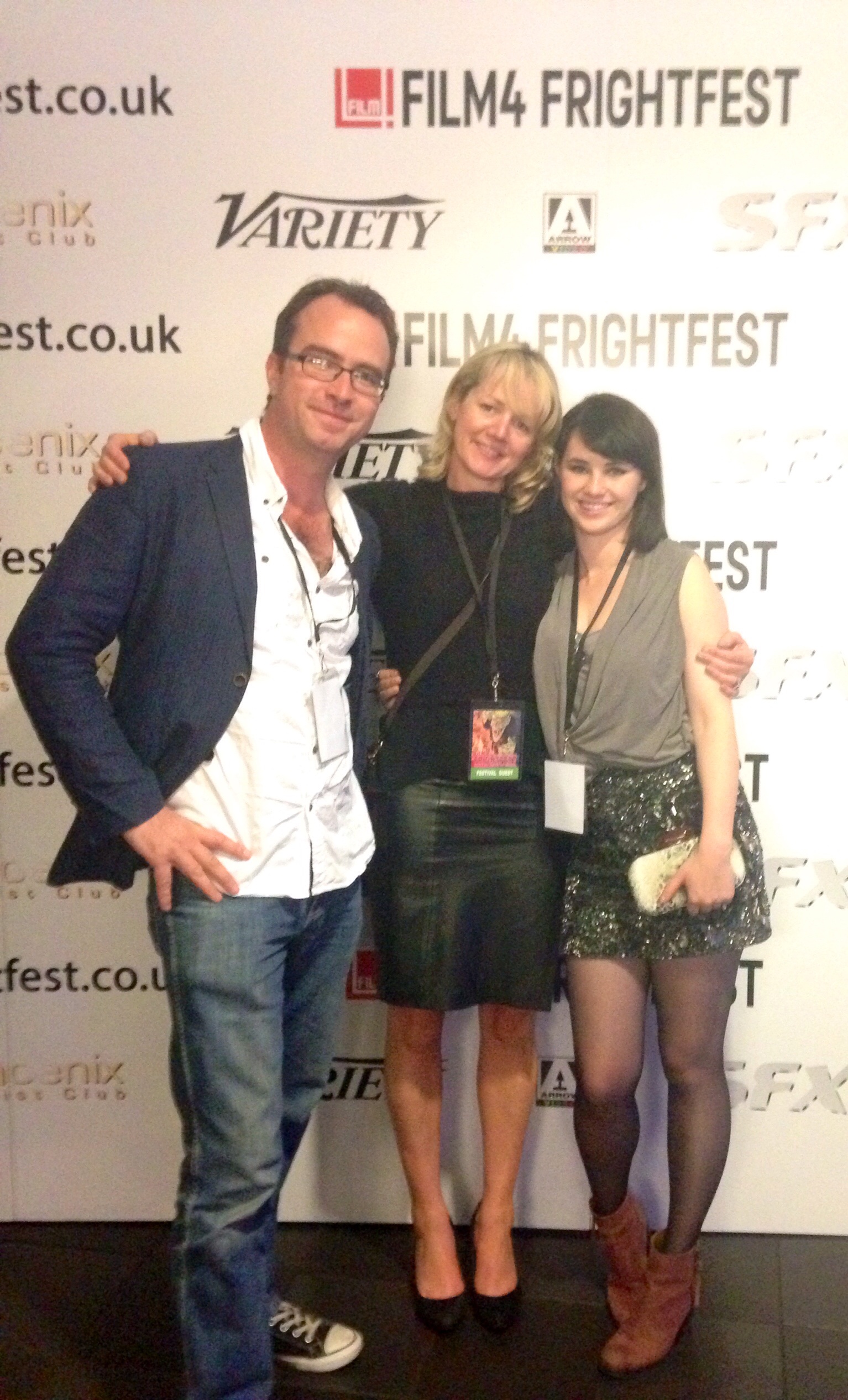 Promoting The Canal at London Film4 FrightFest 2014.