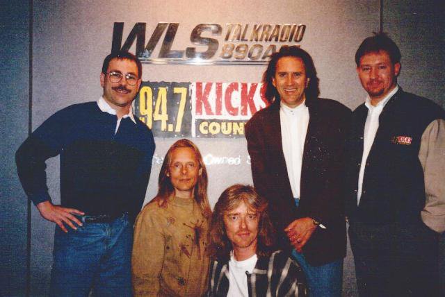 Ken Scott with Matt McCann back in our days at WLS and 94.7 Kicks Country in Chicago.