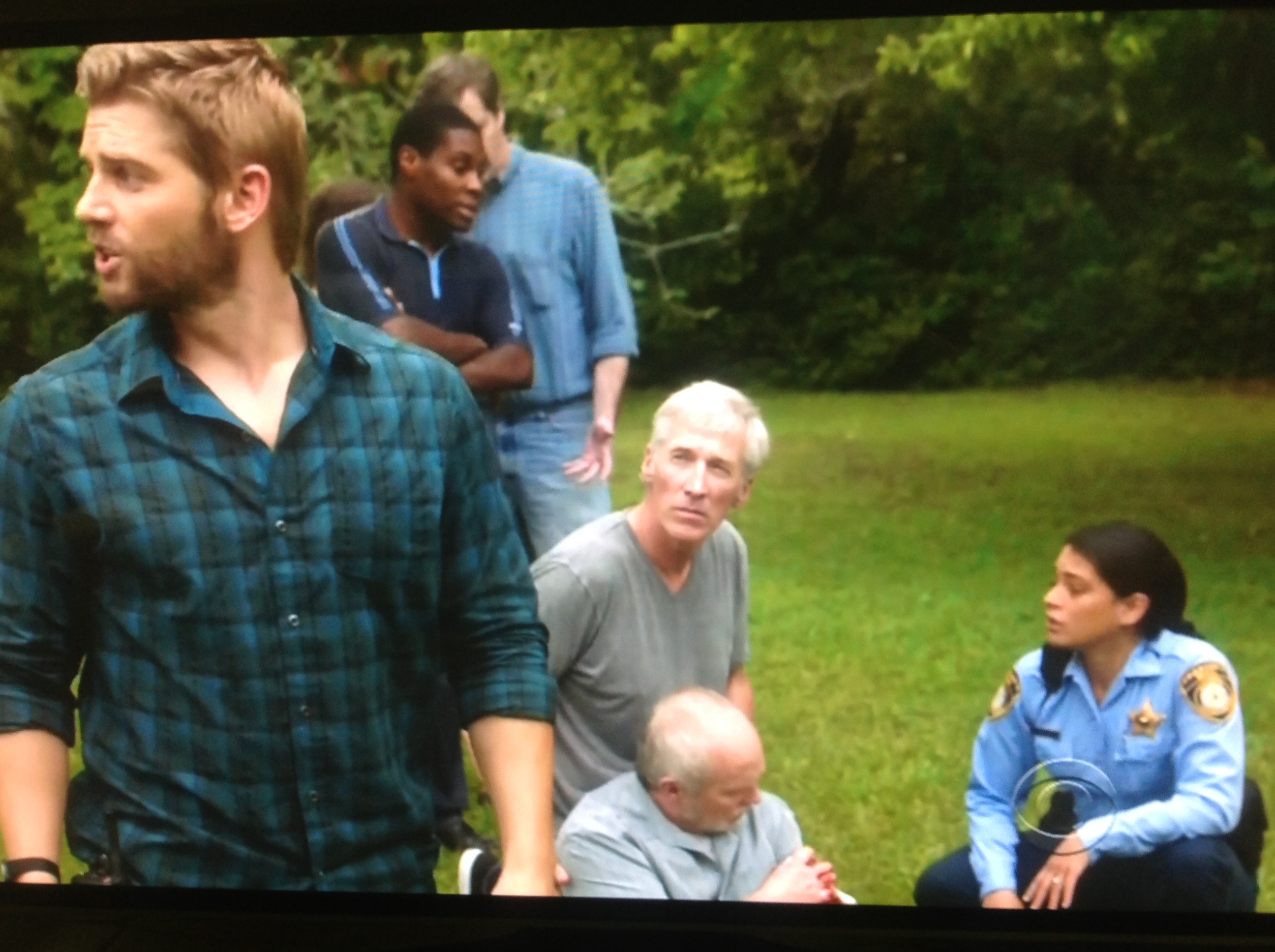 Mike Vogel, Fred Galle and Natalie Martinez Under The Dome CBS