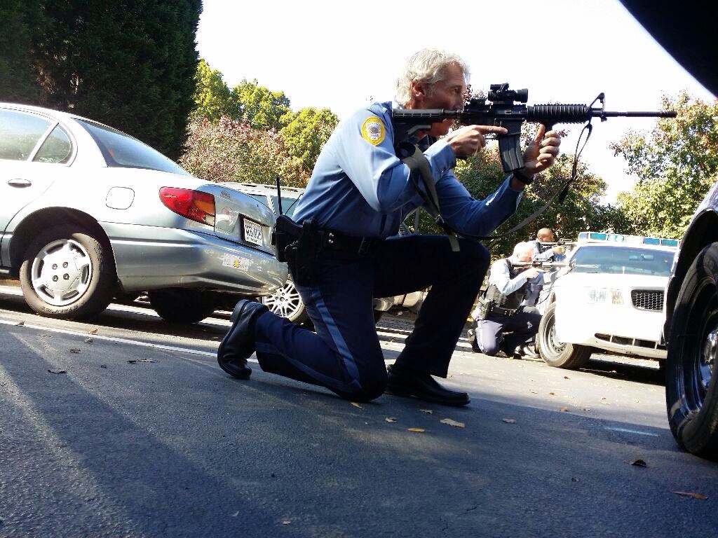 Captive 2015 Actor Fred Galle as Atlanta Police Officer Boltbee Captive SWAT Standoff