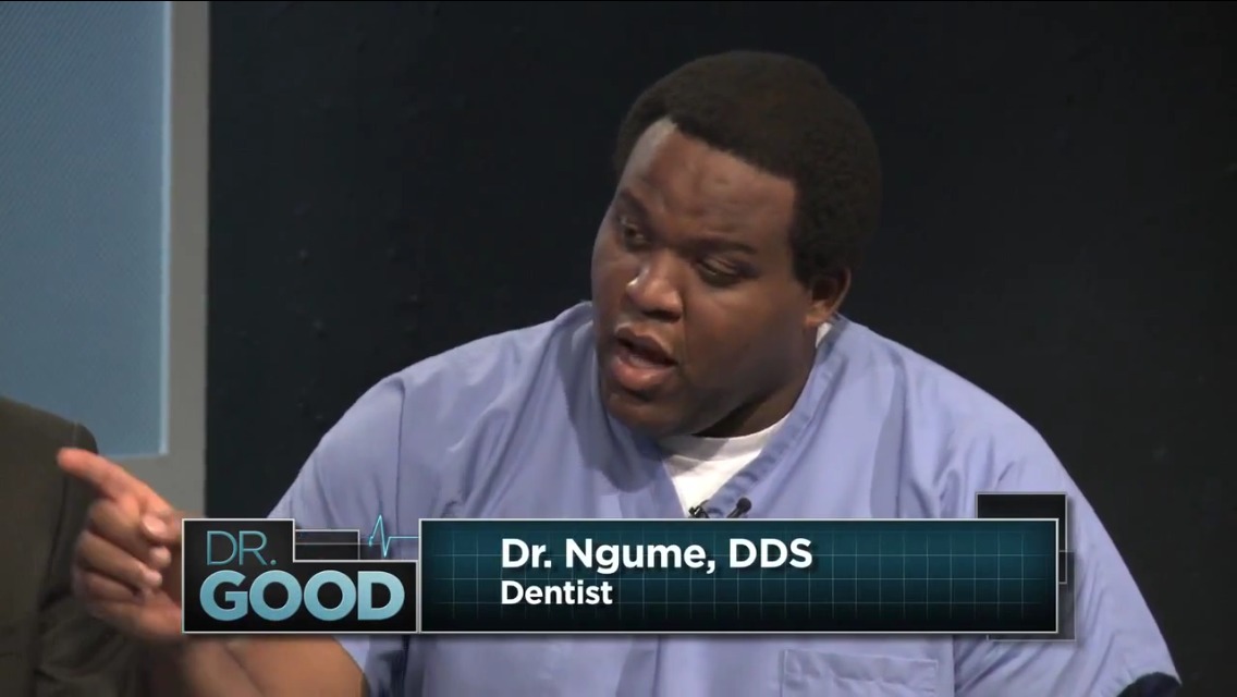 R. Charles Wilkerson as Dr. Ngume from the Onion Digital Studio's 