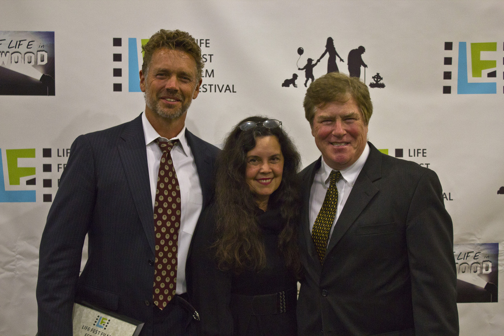 John Schneider, Valery Johnston, Keenan Johnston