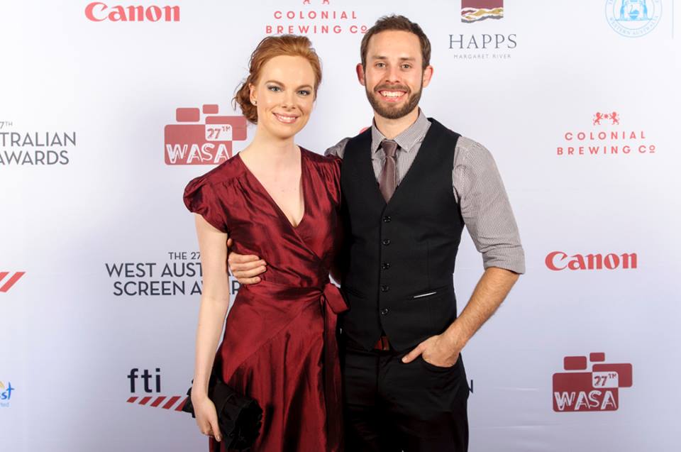 Acacia Daken and Hayden Fortescue at the 27th Annual WA Screen Awards