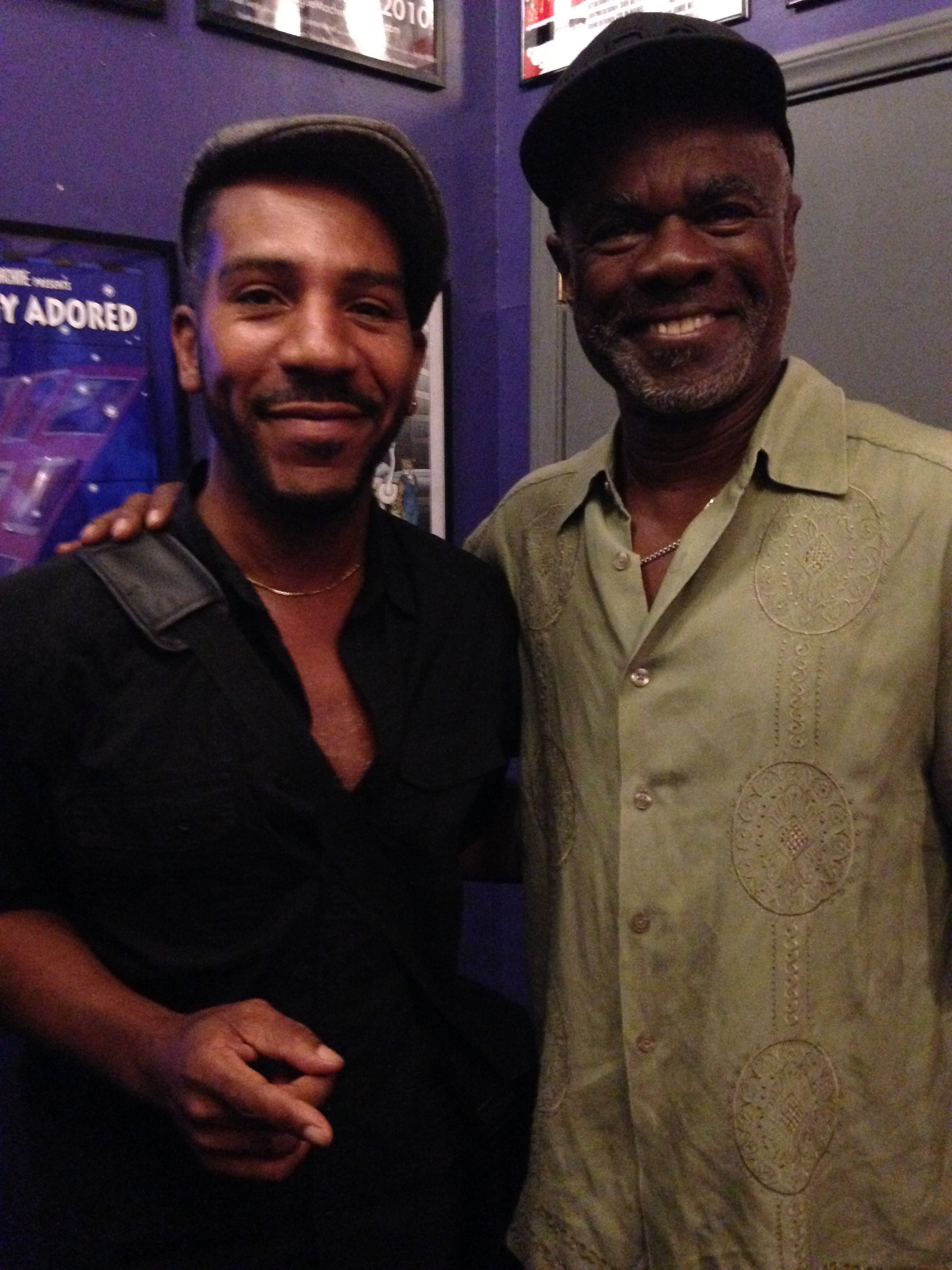 James Lawson II with Mr. Glynn Turman