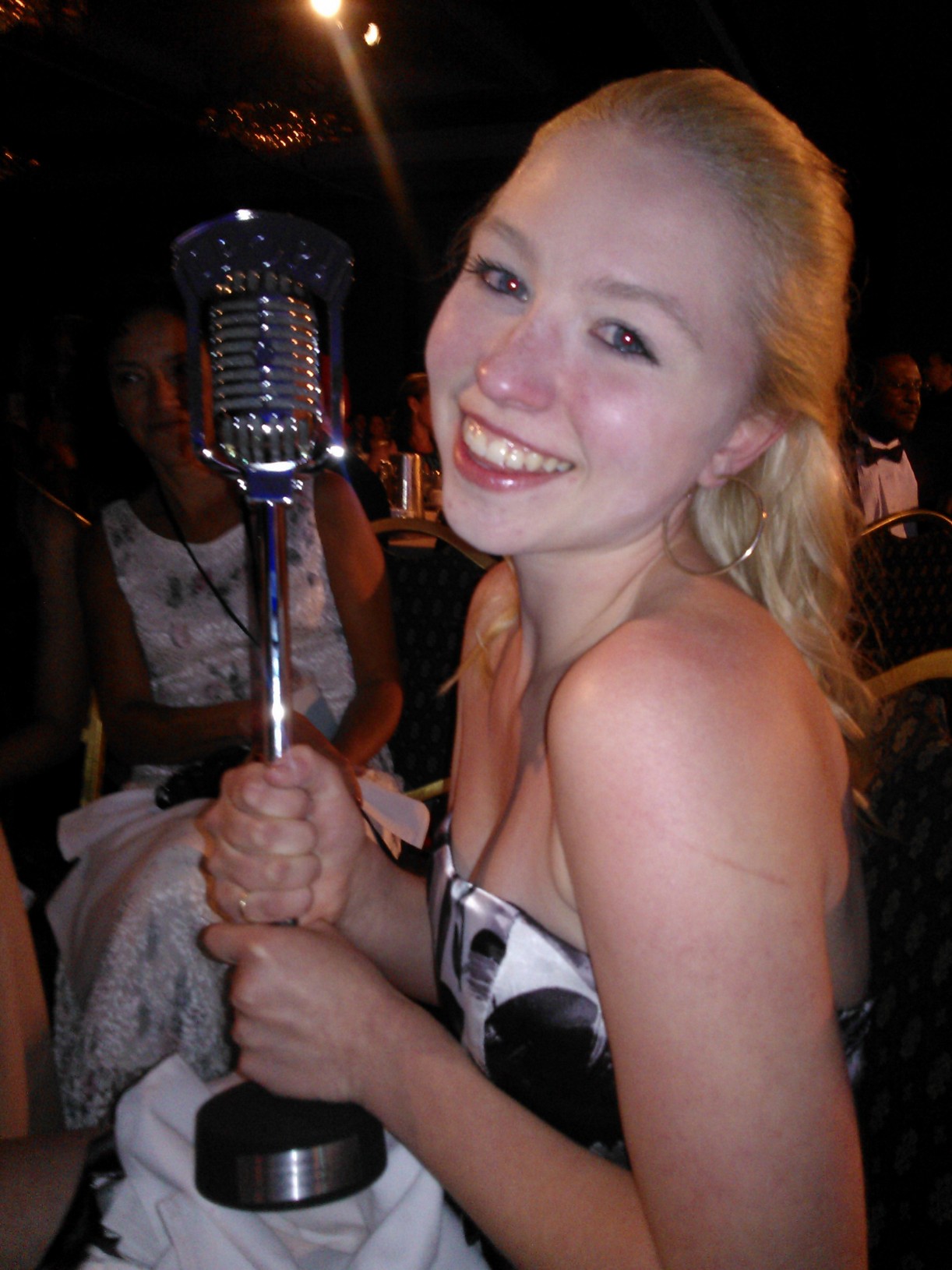 Megan wins Teen Singer of the year, First runner up,2012, LA