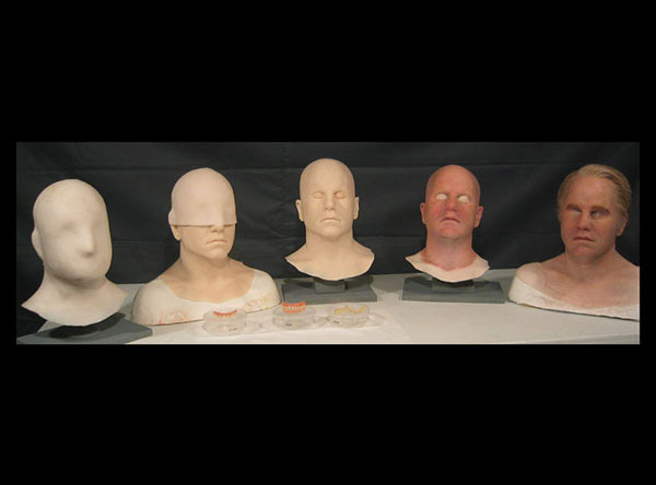 Philip Seymour Hoffman masks for Mission Impossible: III