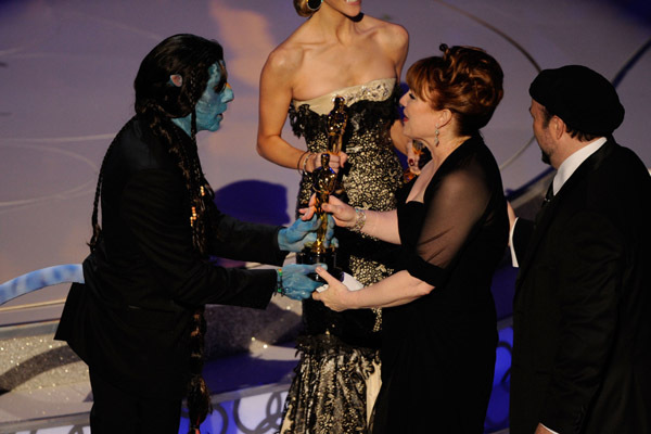 Ben Stiller and Barney Burman at event of The 82nd Annual Academy Awards (2010)