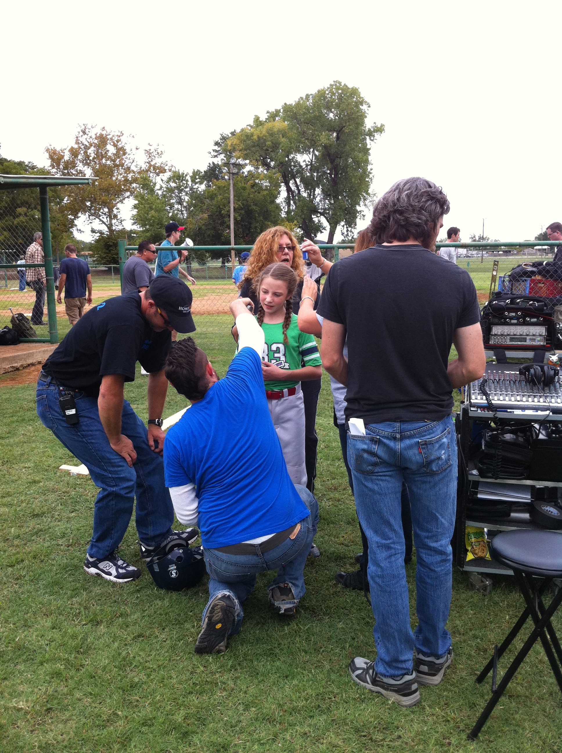 On set - Homerun The Movie