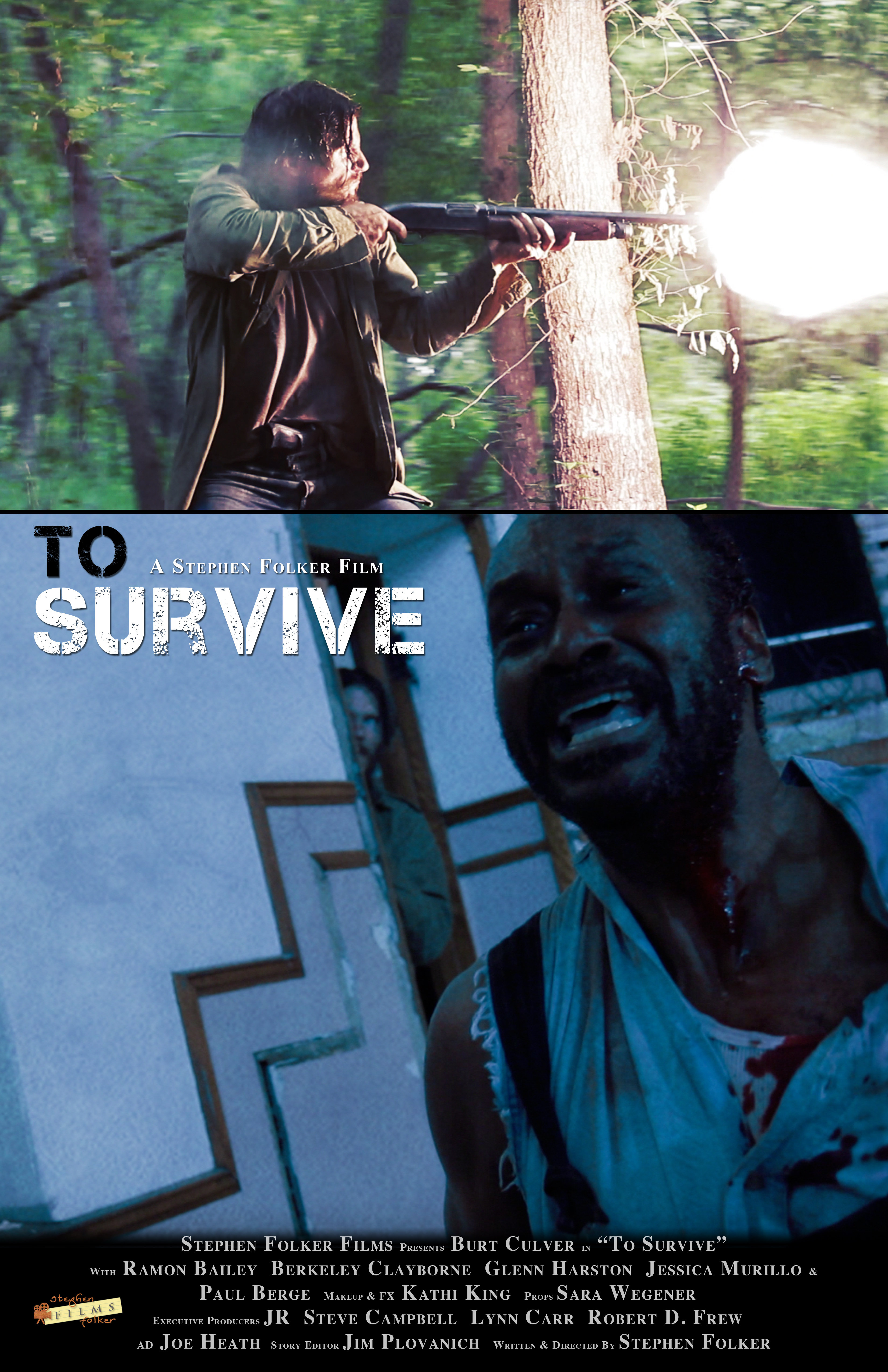 Burt Culver and Glenn Harston in To Survive (2014)