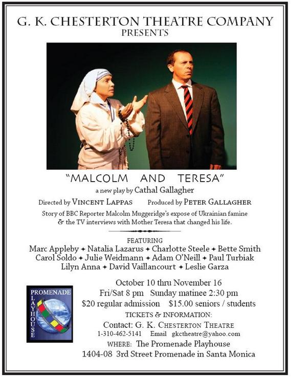 Play: Malcolm & Teresa, Leslie Garza as Evette