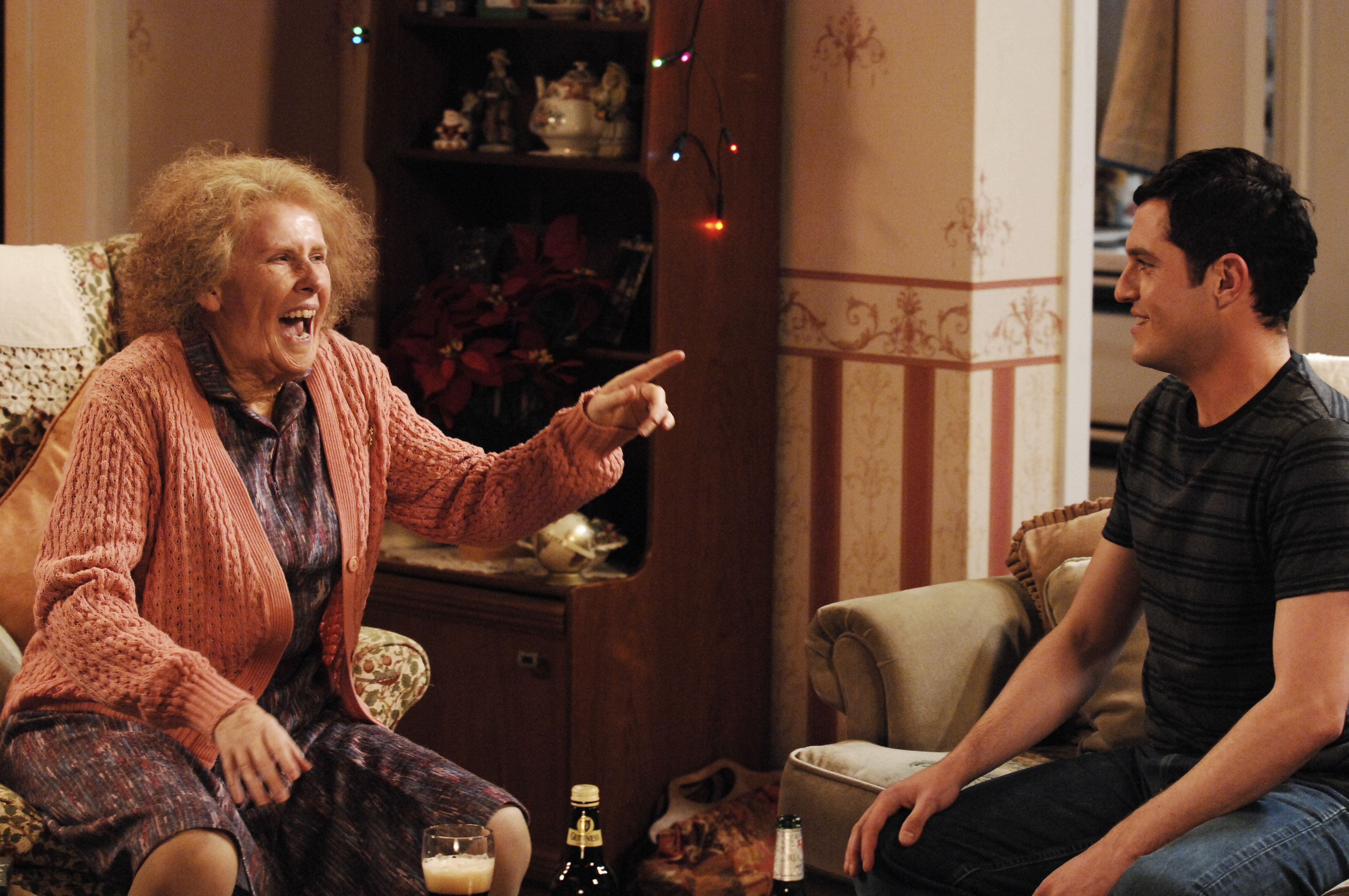 CATHERINE TATE AS NAN AND MATT HORNE AS THE GRANDSON