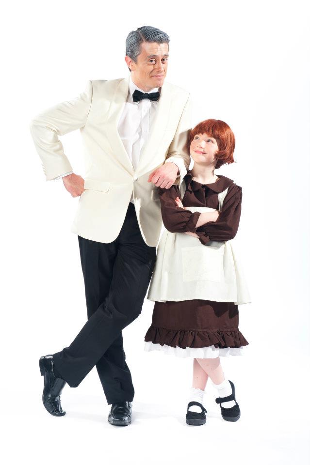 2012 Annie Jr. with Mr. Warbucks!