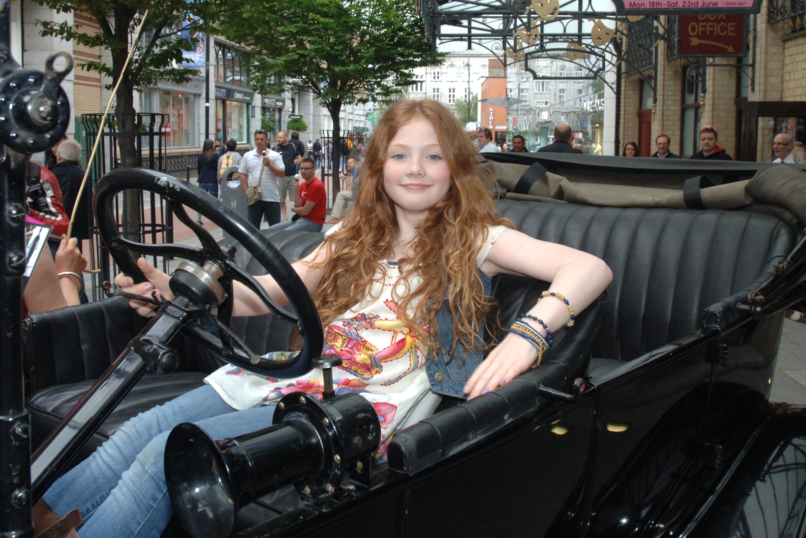 Launching the Charlie Chaplin Film Festival in Ireland, 2012