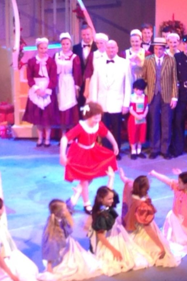 Playing ANNIE on stage at ANNIE The Musical (Christmas Show) at the National Concert Hall, Ireland 2013-2014