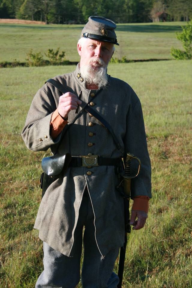 Confederate Colonel Pixley cast in the Civil War film Another Civil War Story.
