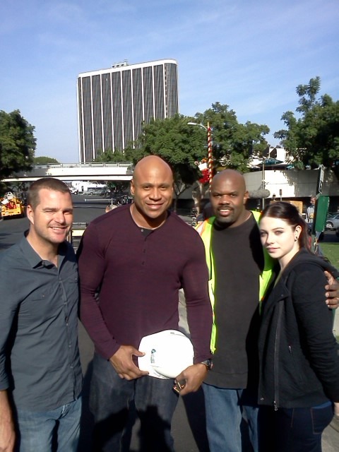 NCIS:LA - Antonio D. Charity, LL Cool J, Chris O'Donnell & Michelle Trachtenberg