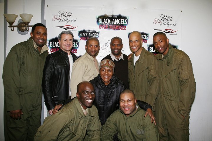 Cicely Tyson with cast of 