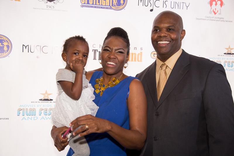 Antonio D. Charity, Tige Charity and Ebony Jewel Charity at Kids In The Spotlight