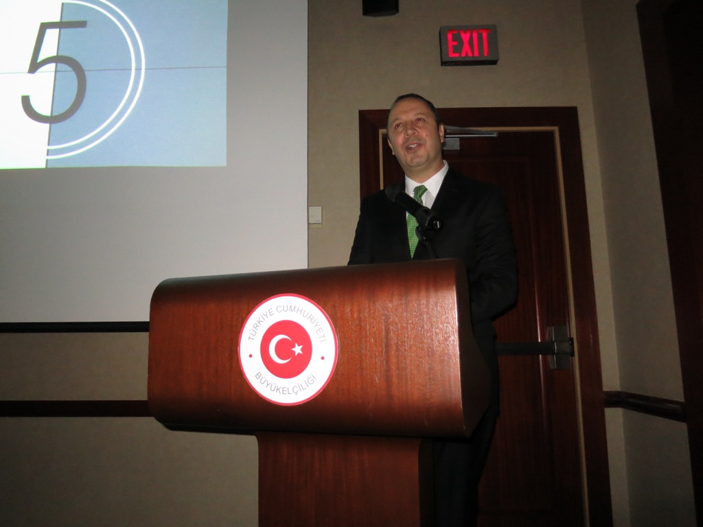 Screening of Istanbul Unveiled at the Turkish Embassy in Washington DC. in December 2013.