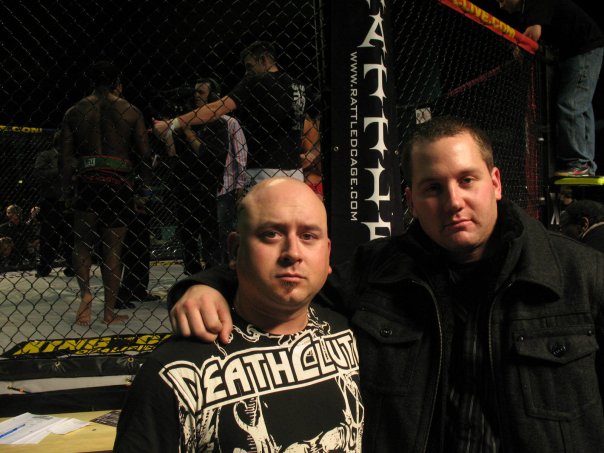 Me & Matt @ The XCC Cage Fight in Sarnia Ontario