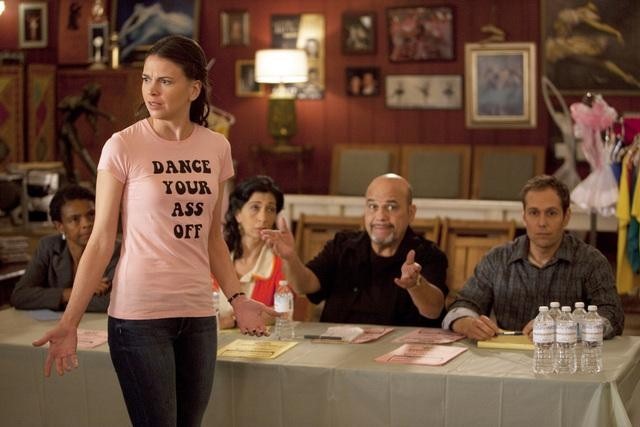 Still of Rose Abdoo, Jon Polito and Sutton Foster in Bunheads (2012)