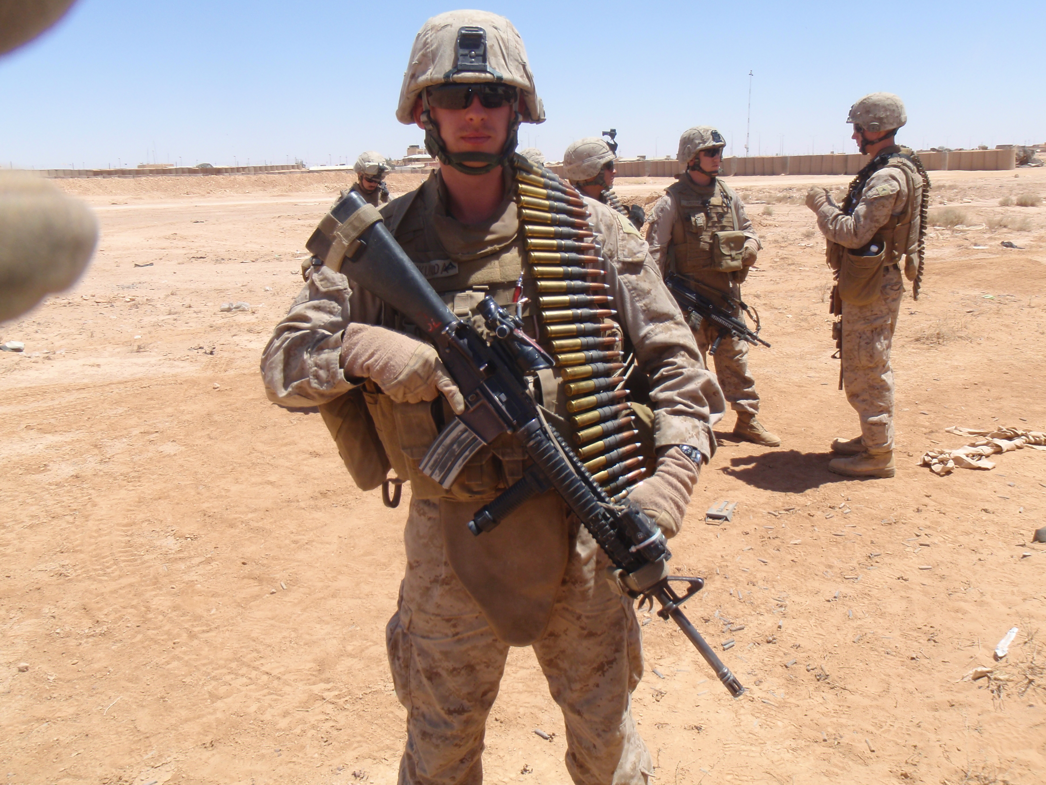 On deployment in Iraq